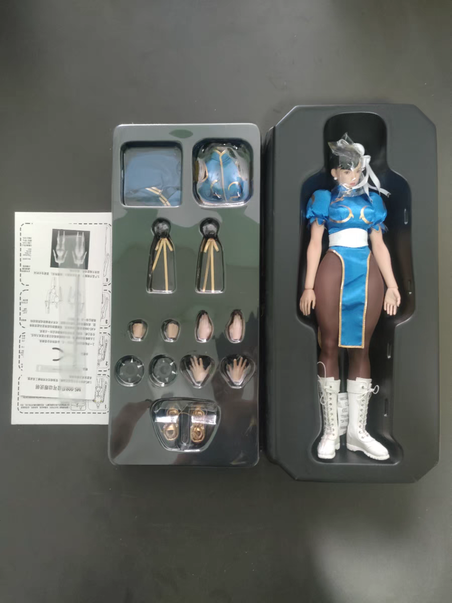 Jetzt auf Lager! Neues STAR MAN MS-008 1/6 Soldatin Chun-Li Classic Fighter Girl Fighting Girl 12 Zoll Komplettset Actionfigur Körpermodell
