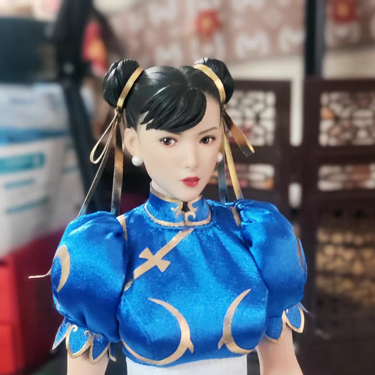 In Stock Now! 🔥🔥🔥 No Pre-order — STAR MAN MS-008 1/6 Women Soldier Chun-Li Classic Fighter Girl Fighting Girl 12inch Full Set Action Figure Body Model