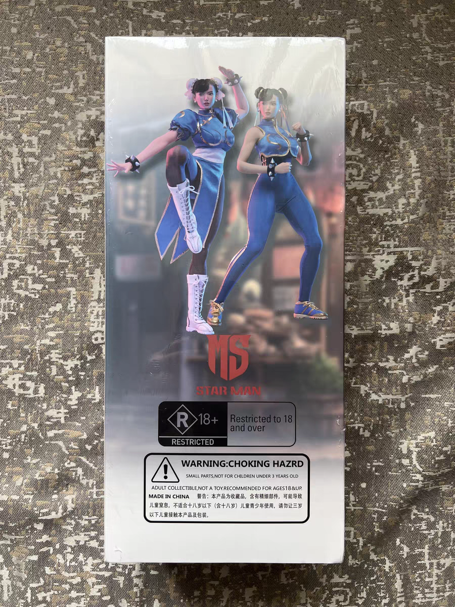 Jetzt auf Lager! Neues STAR MAN MS-008 1/6 Soldatin Chun-Li Classic Fighter Girl Fighting Girl 12 Zoll Komplettset Actionfigur Körpermodell