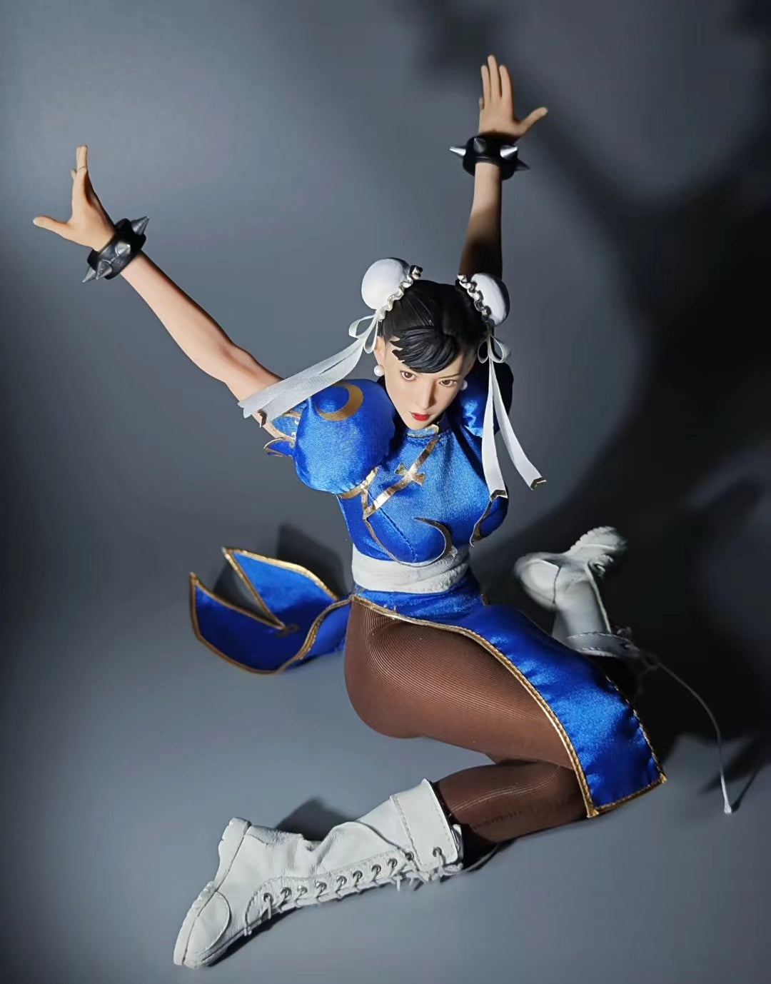 Jetzt auf Lager! Neues STAR MAN MS-008 1/6 Soldatin Chun-Li Classic Fighter Girl Fighting Girl 12 Zoll Komplettset Actionfigur Körpermodell
