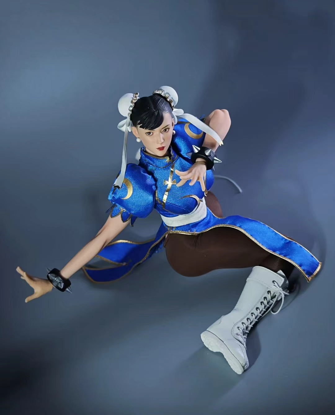 Jetzt auf Lager! Neues STAR MAN MS-008 1/6 Soldatin Chun-Li Classic Fighter Girl Fighting Girl 12 Zoll Komplettset Actionfigur Körpermodell