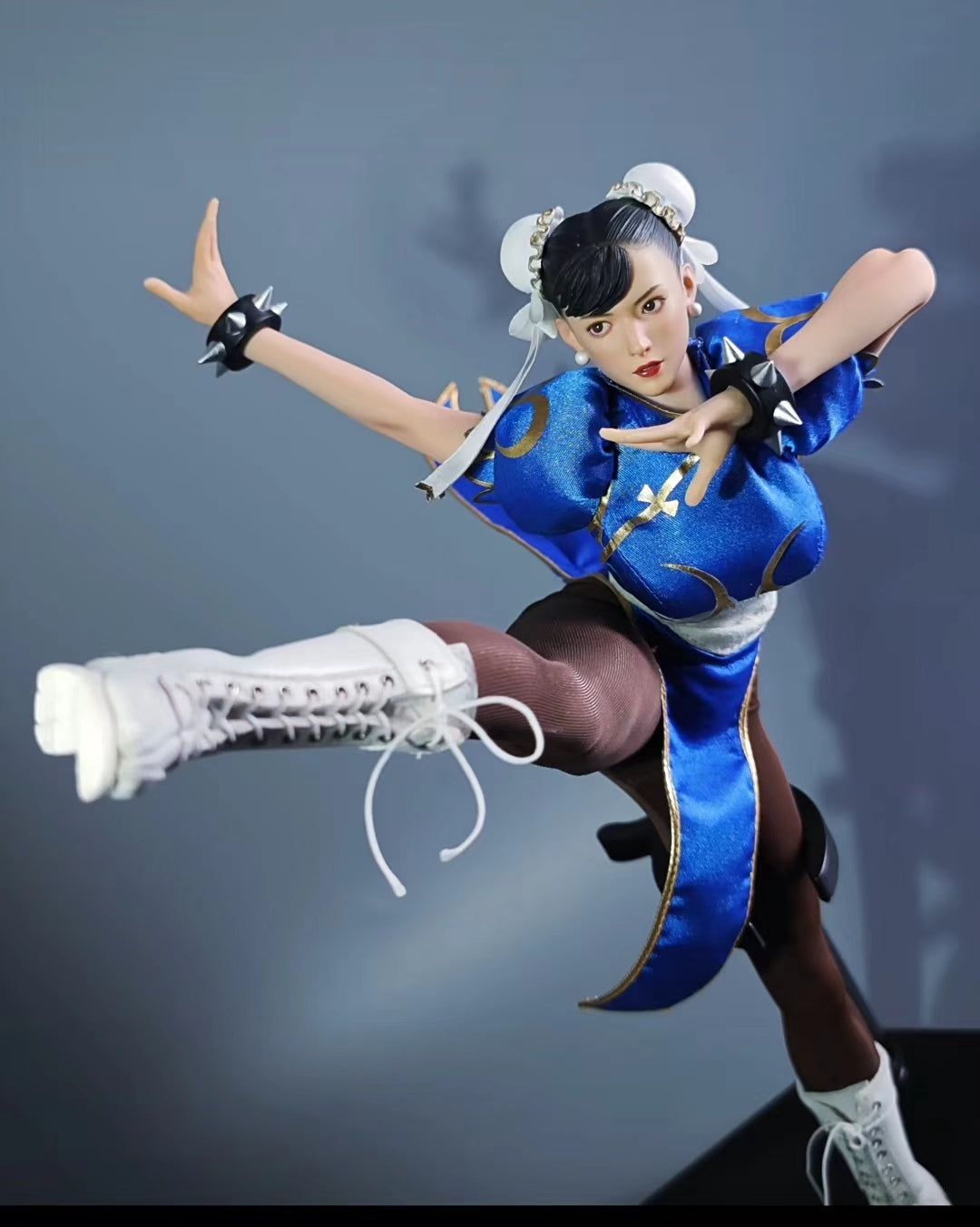 Jetzt auf Lager! Neues STAR MAN MS-008 1/6 Soldatin Chun-Li Classic Fighter Girl Fighting Girl 12 Zoll Komplettset Actionfigur Körpermodell