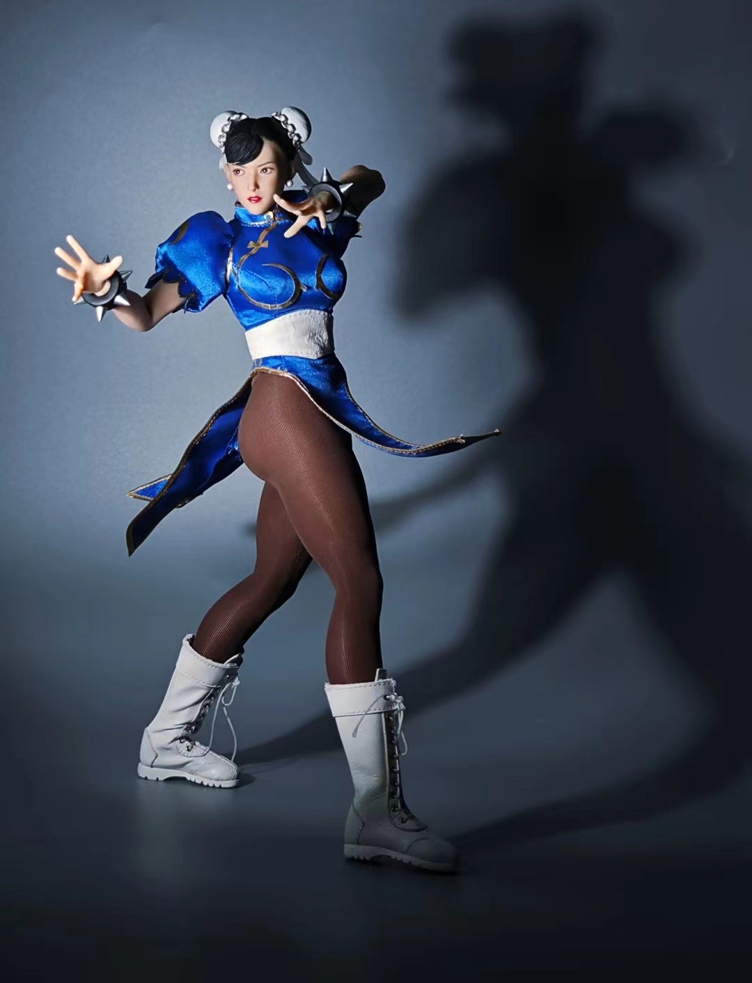 Jetzt auf Lager! Neues STAR MAN MS-008 1/6 Soldatin Chun-Li Classic Fighter Girl Fighting Girl 12 Zoll Komplettset Actionfigur Körpermodell