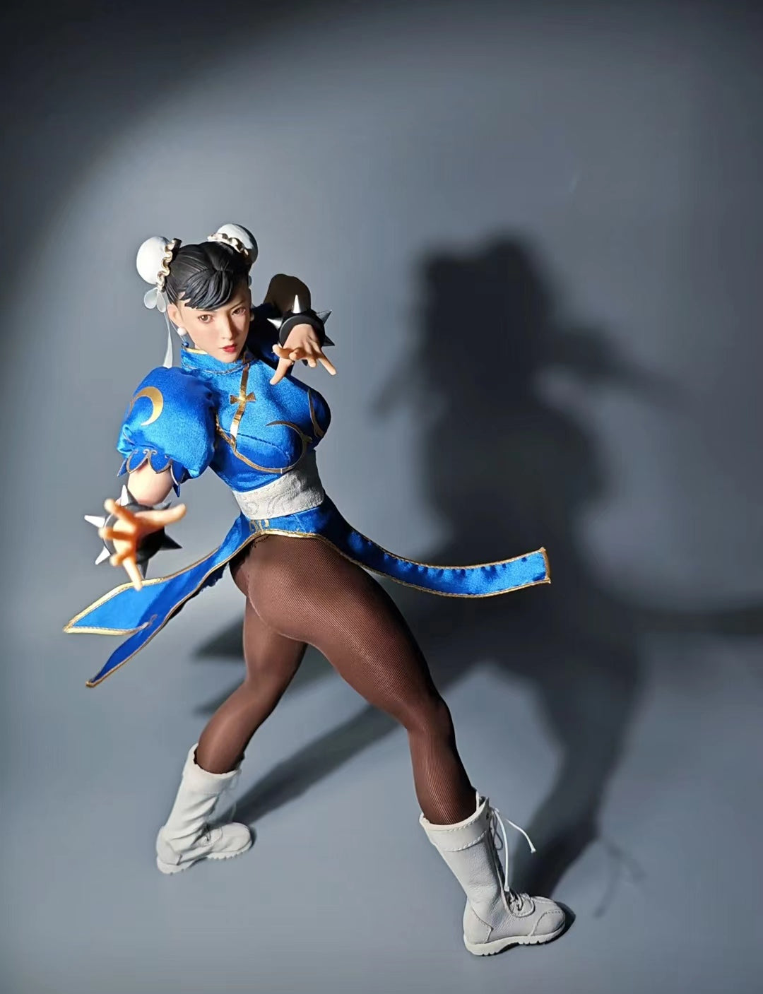 Jetzt auf Lager! Neues STAR MAN MS-008 1/6 Soldatin Chun-Li Classic Fighter Girl Fighting Girl 12 Zoll Komplettset Actionfigur Körpermodell
