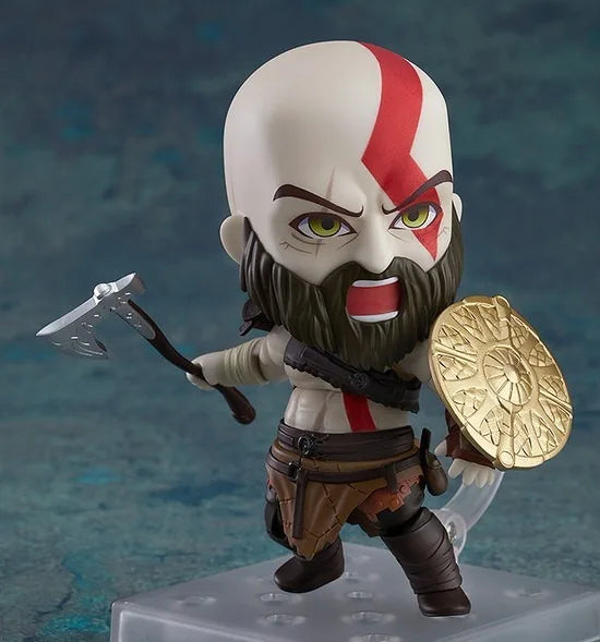 10 cm God Of War Kratos figuras de acción de juguete colección muñeca regalo de Navidad con caja