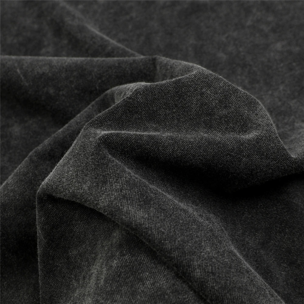 Chun Li Street Fighter Unisex Washed T-Shirt Oversized Cotton T Shirt Mans Tops Fashion O Neck TShirt Harajuku Streetwear