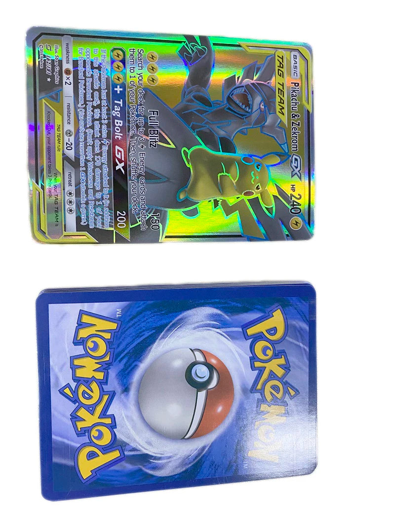 1 Packung Pokemon-Karte Französisch Englisch Sun Amp Moon GX Team Unbroken Bond Unifie Minds Evolutions Sammelkarten Spielspielzeug