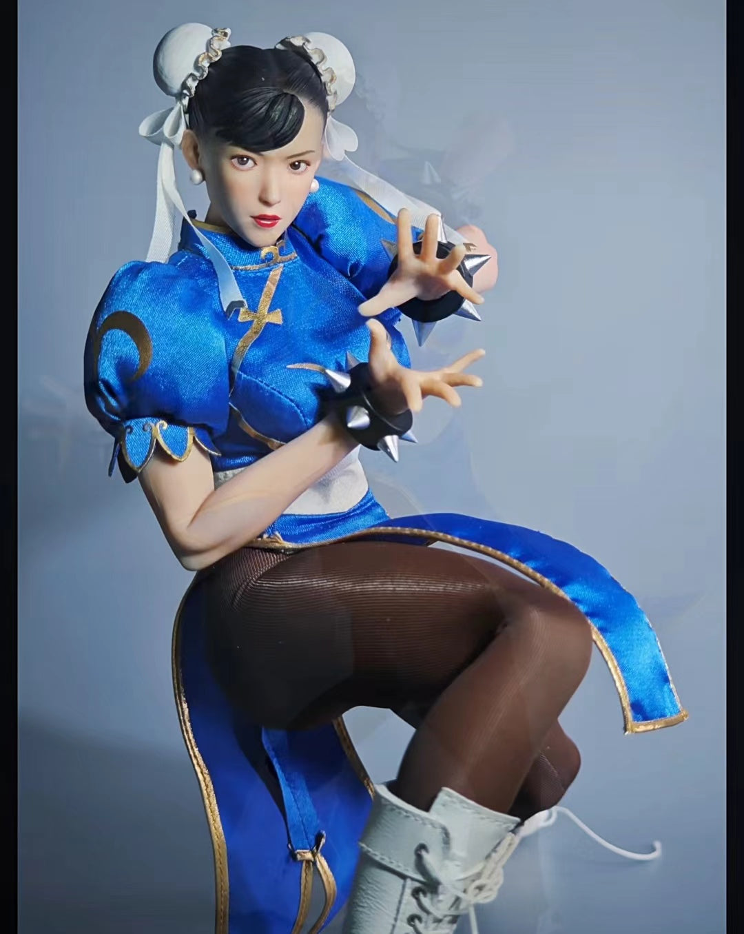 STAR MAN MS-008 1/6 mujer soldado chun-li luchador clásico chica luchadora 12 pulgadas conjunto completo figura de acción modelo de cuerpo