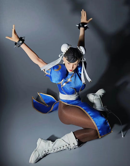 STAR MAN MS-008 1/6 mujer soldado chun-li luchador clásico chica luchadora 12 pulgadas conjunto completo figura de acción modelo de cuerpo