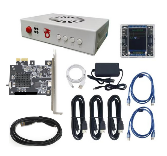 DMA Bundle 02 - DMA Card 75T + DICHEN Fuser + KMbox NET/ With DMA Hardware Connection Instructions