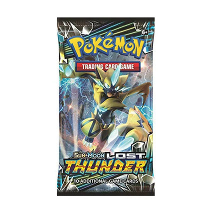 324 Teile/schachtel Pokemon Karten Sonne &amp; Mond Verloren Donner Englisch Trading Card Spiel Entwicklungen Booster Sammeln Kinder Spielzeug Geschenk