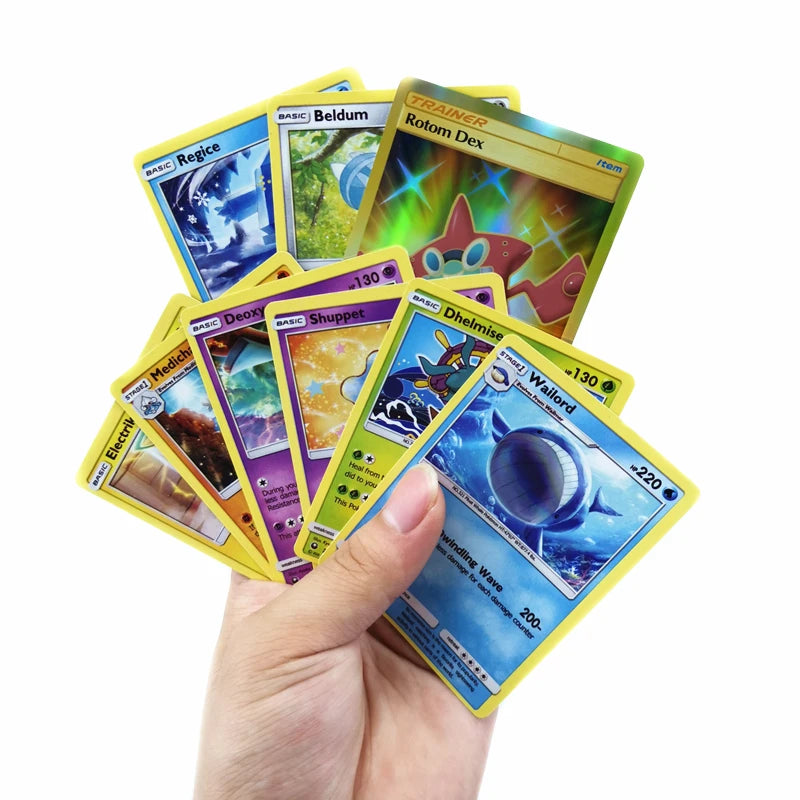 324 Teile/schachtel Pokemon Karten Sonne &amp; Mond Verloren Donner Englisch Trading Card Spiel Entwicklungen Booster Sammeln Kinder Spielzeug Geschenk