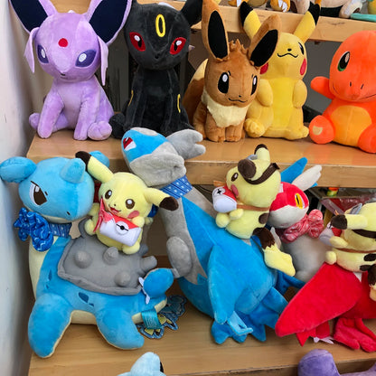 Juguete de peluche de Pokémon, Pikachu, Eevee, Charmander, Squirtle, Charizard, Blastoise, Bulbasaur, figura de Anime, muñeca, regalo de Navidad para bebé