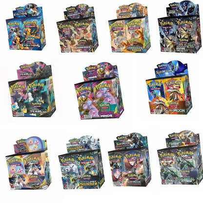 360 Teile/schachtel Englisch Pokemon Karte Unterhaltung Freizeit Booster Schlacht Karte Sammlung Trading Spiel Karte kinder Spielzeug Geschenke