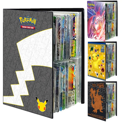 Pokemon 25 ° aniversario celebración 240 álbum de tarjetas libro juego portatarjetas carpeta VMAX colección de tarjetas de juego juguetes para niños regalo