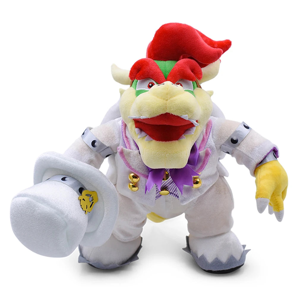 9 Stile Mario Plüschtiere Prinzessin Peach Fury Bowser Koopa König K.Rool Meowser Gefüllte Cartoon Peluche Puppen Kostenloser Versand