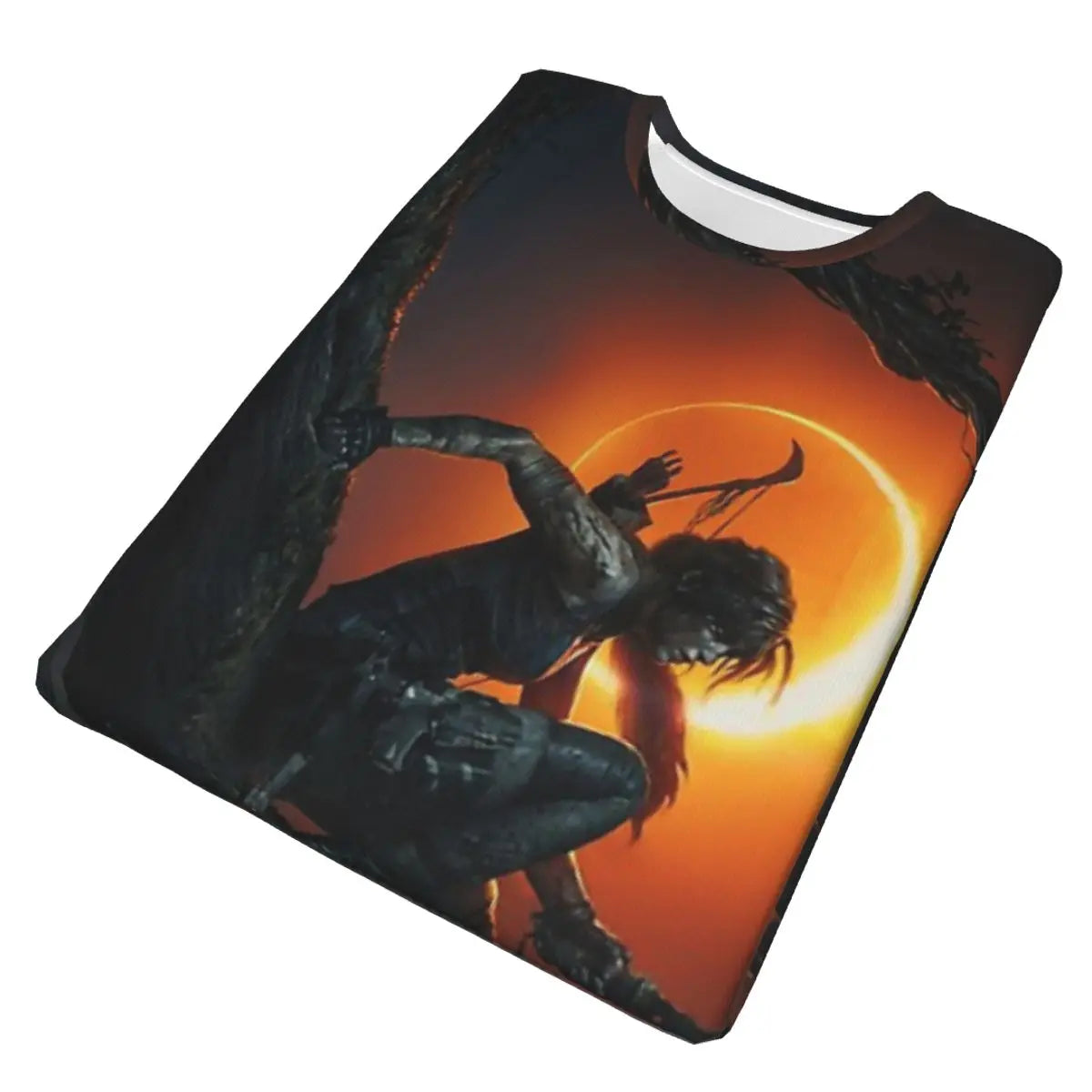 Camiseta de poliéster especial ligera y Lara Croft, juego de Tomb Raider Jonah Maiava, camiseta fina cómoda de Hip Hop