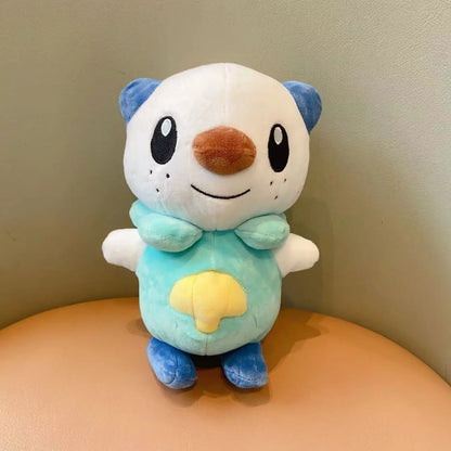 18-28cm Pokemon Plüsch Spielzeug Grookey Sprigatito Oshawott Leafeon Espeon Morpeko Gonbe Mimikyu Anime Figur Peluche Spielzeug