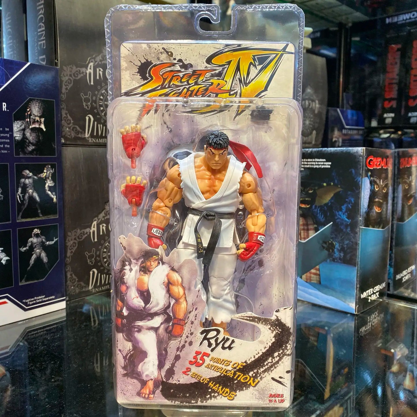 Neca Street Fighter Ryu Ken Chun Li Guile Gouki Anime Figur Spiel Derivative Charakter Action Figur Bewegliches Modell Spielzeug