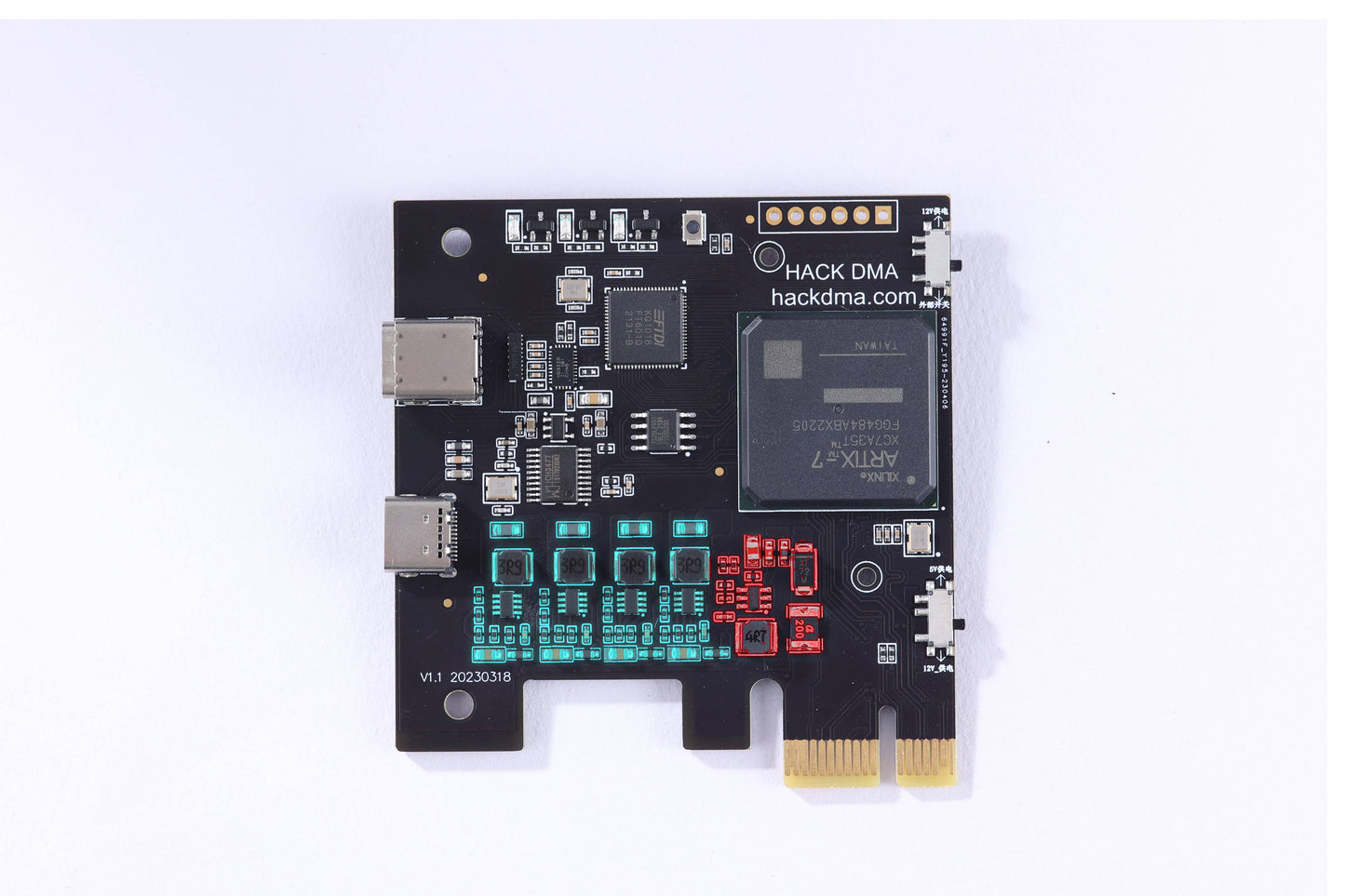 DMA-Karte - Hackdma 35T FPGA-Entwicklungsboard