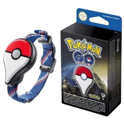 【Con licencia oficial】 1 pieza Pokemon Nintendo Go Plus pulsera Bluetooth reloj accesorio de juego